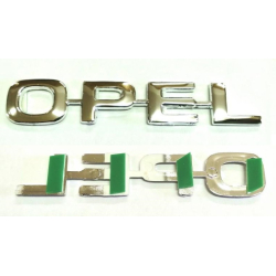 Емблема - напис "OPEL" на багажник (мала) 99х18мм (OPL1008)