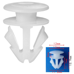 Кліпси C1298 Audi Seat VW Skoda 191853585A  ( уп. 100 шт.)