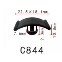 Кліпси C0844 тримач утеплювача капота OPEL, GM, FORD,CHEVROLET (1162488,90355604,1162742) (уп.100шт)