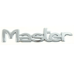 Емблема - напис "MASTER" скотч 3M 227х44мм