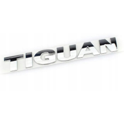 Емблема - напис "TIGUAN" (рівна) скотч 150х21 мм 2016-2021 (wiwo 5NA8536872ZZ)