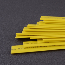 Термоусадка d= 6mm жовта (1м) (уп.30шт)