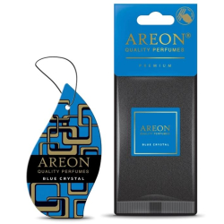 Освіжувач сухий лист - "Areon" - Premium - Blue Crystal (Блакитний кристал)  (10шт/уп)