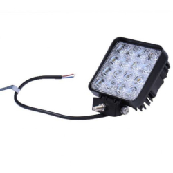 Фара-LED Квадрат 48W 110*110*72mm (3W*16) 10-30V Дальнє/Spot (29-48W) (1шт) 2574 Фара-LED Квадрат 48W 110*110*72mm (3W*16) 10-30V Дальнє/Spot (29-48W) (1шт) 2574