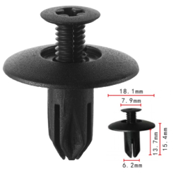 Кліпси C0556 розпірні HONDA (91524-SE0-003, 91524SE0003, 11022) (уп.100шт)