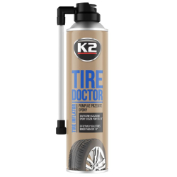 Вулканізатор шин спрей 500ml "K2" Tire Doctor B311 (до 14 радіус - 1,76 атмосфер)