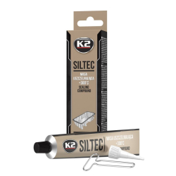Герметик силіконовий (чорний) 90gr "K2" Siltec W003