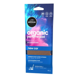 Освіжувач сухий під сидіння 46gr - "Aroma" - Organic Perfume Pad - New Car (Нова машина)11741 (13шт)