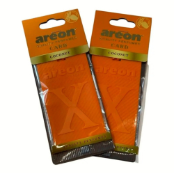Освіжувач силіконовий лист - "Areon" - CARD лист - Coconut (Кокос) (30шт/уп) Освіжувач силіконовий лист - "Areon" - CARD лист - Coconut (Кокос) (30шт/уп)