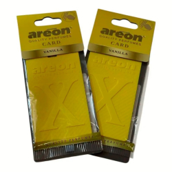 Освіжувач силіконовий лист - "Areon" - CARD лист - Vanilla (Ваніль) (30шт/уп) Освіжувач силіконовий лист - "Areon" - CARD лист - Vanilla (Ваніль) (30шт/уп)