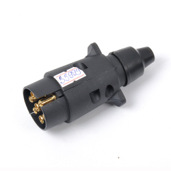 Причіпне пластмас "тато" - 12v - 7 pin FXD 02B "Provider Company" (з пильником)