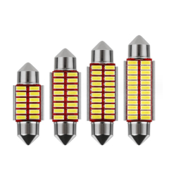 Світлодіод 12V Т11 36mm Білий SMD 16-4014 300Lm №119 Світлодіод 12V Т11 36mm Білий SMD 16-4014 300Lm №119