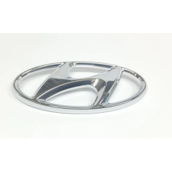 Емблема "Hyundai" Accent Blue/перед/2 штирьки/ 168х83мм HUN1005