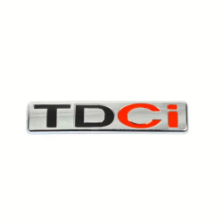 Емблема - напис "TDCI" на багажник (2 червоні букви)  83х17 мм (FOR1030)