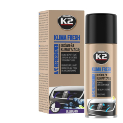 Очищувач автокондиціонера спрей 150ml "K2" Klima Fresh Чорниця K222BB Очищувач автокондиціонера спрей 150ml "K2" Klima Fresh Чорниця K222BB