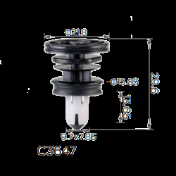 Кліпси C3647 обшивки Tesla 113514700B ( уп. 100 шт)