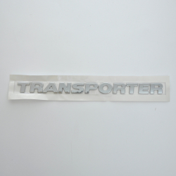 Емблема - напис "TRANSPORTER" (T6) скотч 320x25 мм 2012- (wiwo 7EO 853 687 739)