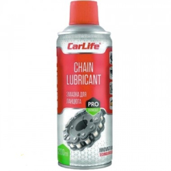 Мастило літієве спрей 200ml - Для Ланцюгів ( Chain Lube) "CarLife" CF205
