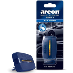 Освіжувач гелевий на обдув - "Areon" - Vent 7 - Blue Stones (Блакитний камінь) (12шт/72ящ)