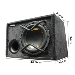 Сабвуфер Активний 10" 1500W GELONG ZHUOBA M10 A138+комплект проводів
