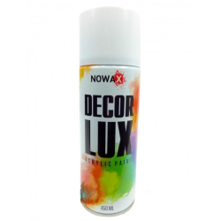 Фарба білий мат 450ml "Nowax" NX48013/NX65013 (12шт/уп) Фарба білий мат 450ml "Nowax" NX48013/NX65013 (12шт/уп)