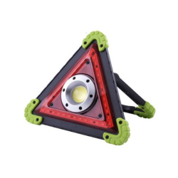 Знак аварійний+LED LL301/W837-COB+36SMD RED, 2x18650/4xAA, ЗУ microUSB, Power Bank