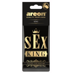 Освіжувач сухий лист - "Areon" - SEX - King (Король) (10шт/уп) Освіжувач сухий лист - "Areon" - SEX - King (Король) (10шт/уп)