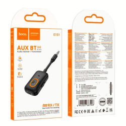 Bluetooth Авто HOCO E151 з кабелем | BT5.4, 3.5vм Bluetooth Авто HOCO E151 з кабелем | BT5.4, 3.5vм