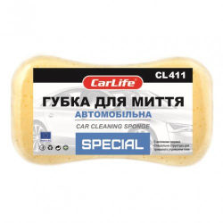 Губка 220х120х60 з великими порами "Carlife" СL-411 "Special" (50 шт.)