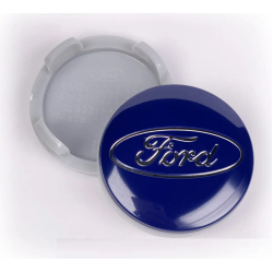 Ковпачки на титани "FORD" (54/51мм) Сині