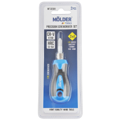 Викрутка двостороння 2в1 (+/-) "Molder" (МТ32301) (12шт/уп)
