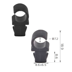 Кліпси C1165 тримач упора капота/роводки NISSAN, TOYOTA (23E8.152.077, 23E8152077, 21070) (уп. 100шт