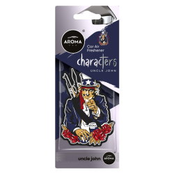 Освіжувач сухий лист - "Aroma" - Characters - Uncle John 12048 Освіжувач сухий лист - "Aroma" - Characters - Uncle John 12048
