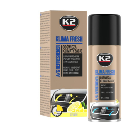 Очищувач автокондиціонера спрей 150ml "K2" Klima Fresh Лимон K222 Очищувач автокондиціонера спрей 150ml "K2" Klima Fresh Лимон K222