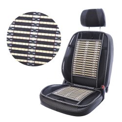 Масажер чорна сітка + бамбук 47 * 130см Elegant MAX 100 657