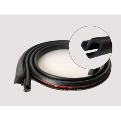Ущільнювач на задні стойки,№3 (2*0,8м) EPDM (на кромку)